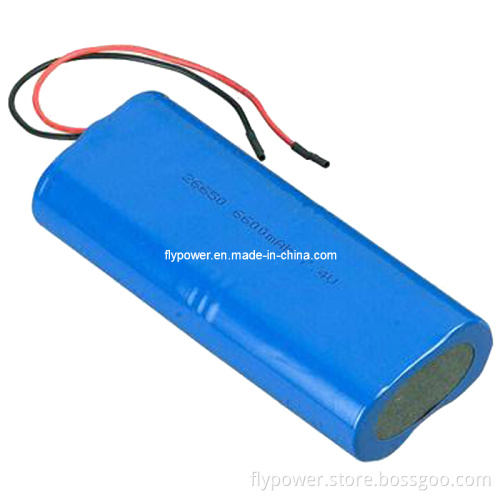 7.4V 6600mAh 26650 Lithium Ion Battery Pack